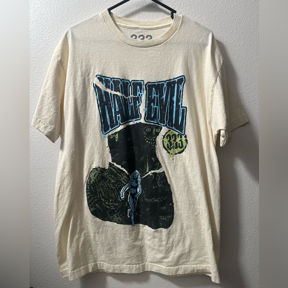 Half evil t-shirt